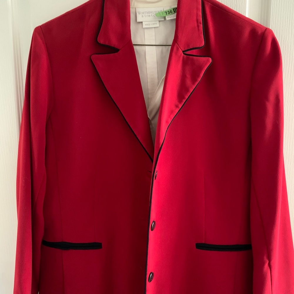 Red Suit Jacket